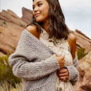 Altar’d State Dusty Brown Cardigan